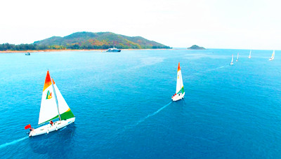 三亚西岛海洋文化旅游区：海上娱乐项目受欢迎