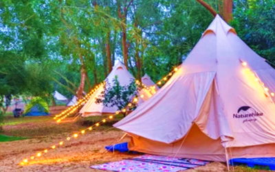 澄迈露营：空气清新，环境优美，是露营者的天堂